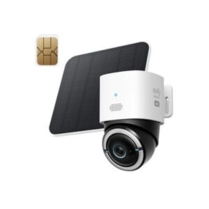 מצלמת אבטחת חוץ 4K סלולרית (4G) eufy 4G LTE Security Cam S330