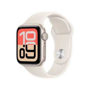 שעון חכם Apple Watch SE 3 GPS 40mm צבע שעון Starlight Aluminium צבע רצועה Starlight Sport Band - גודל S/M