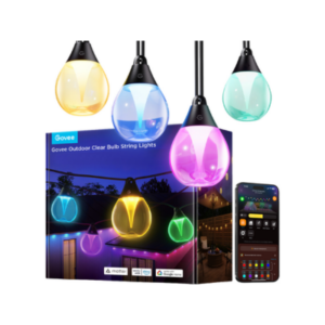 תאורת חוץ חכמה Govee RGBICW Outdoor String Lights